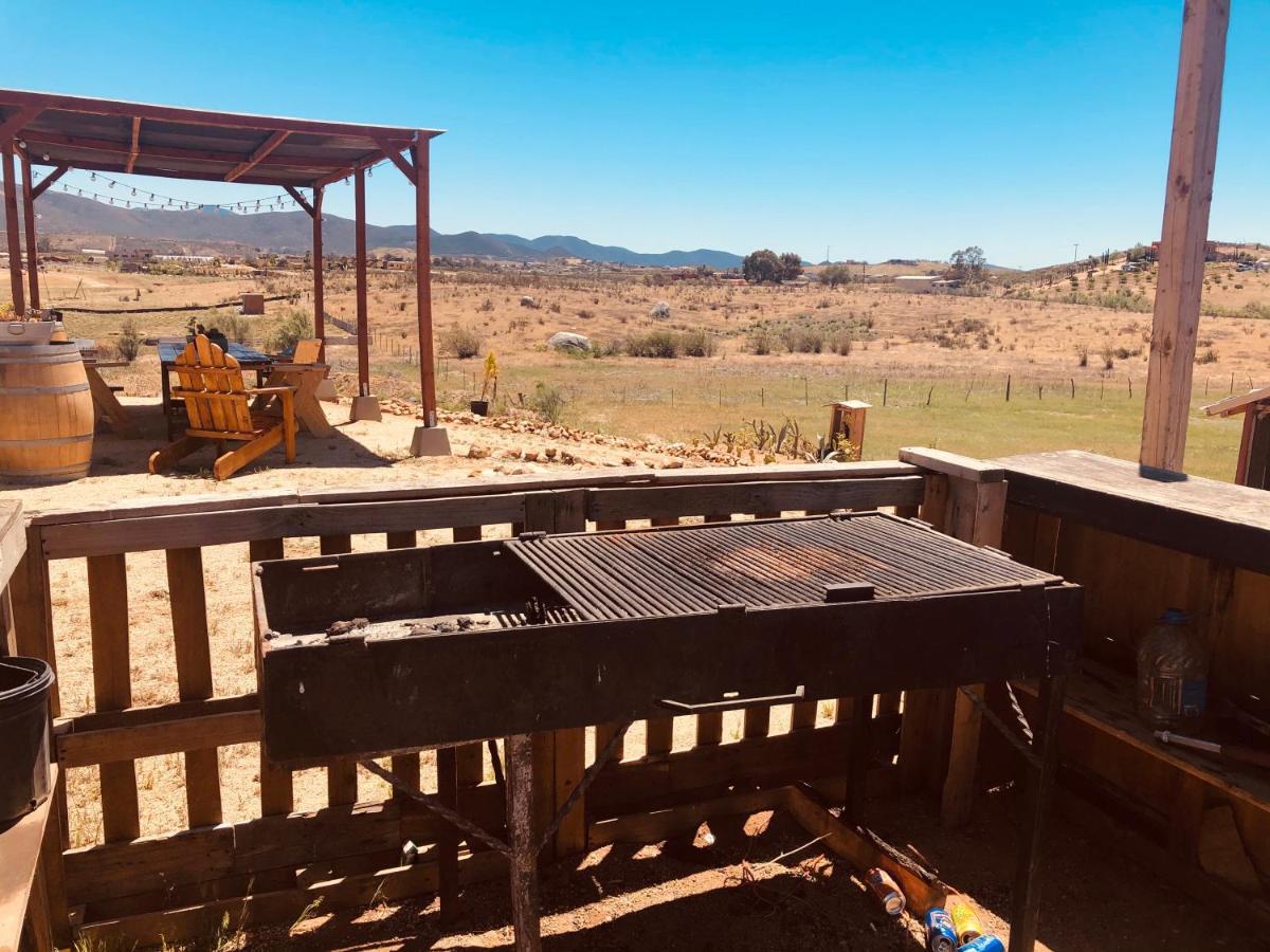 Lago Valle Wine Glamping Guadalupe Eksteriør billede