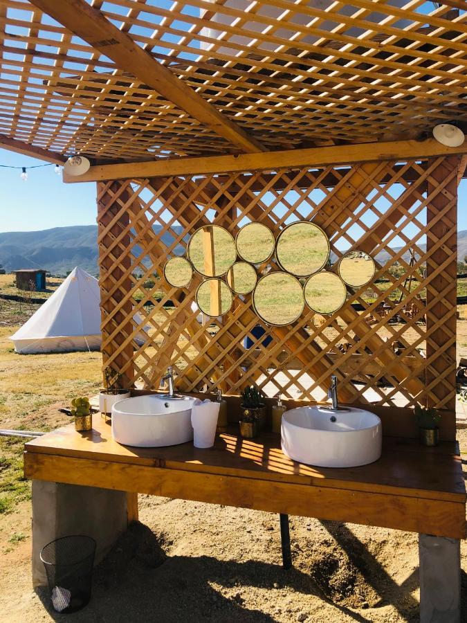 Lago Valle Wine Glamping Guadalupe Eksteriør billede