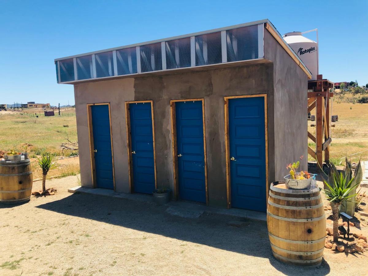 Lago Valle Wine Glamping Guadalupe Eksteriør billede