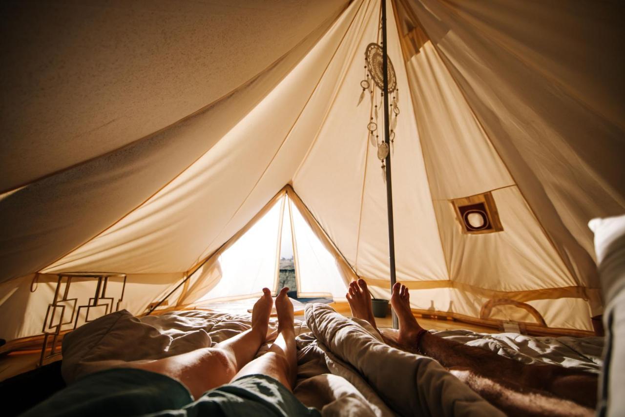 Lago Valle Wine Glamping Guadalupe Eksteriør billede